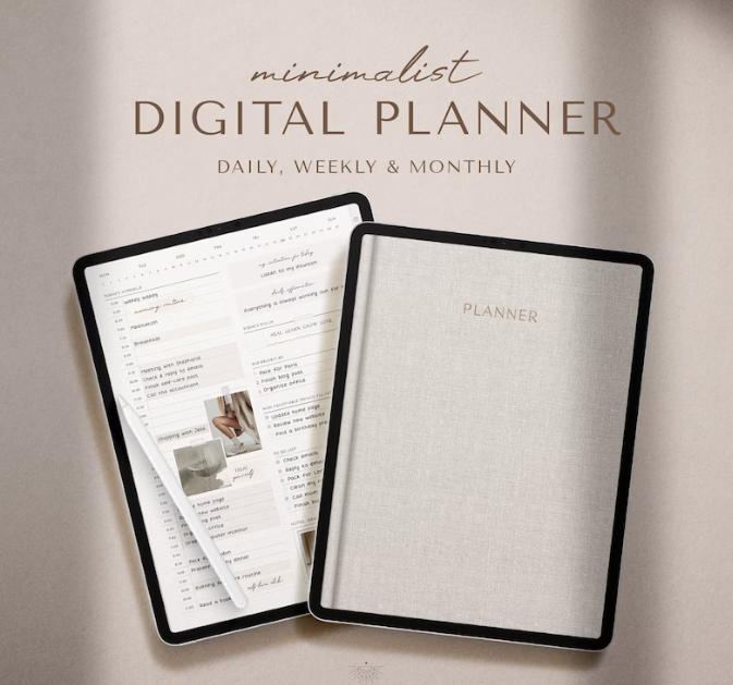 Digital Planner - Minimalist Planner