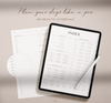Digital Planner - Minimalist Planner