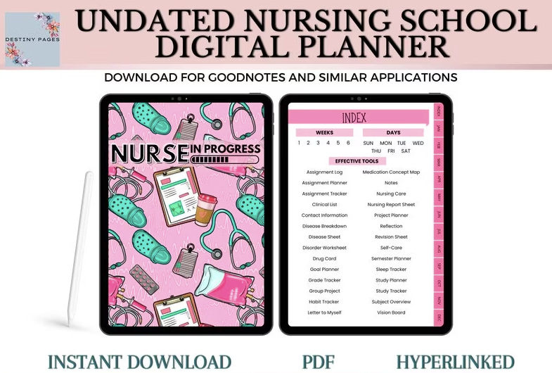 Nursing Student Digital Planner